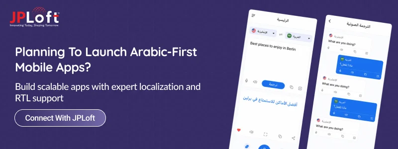 Planning To Launch Arabic-First Mobile Apps